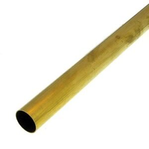 Tubo de Latão K&S 1/8"x12"  Fácil de Dobrar