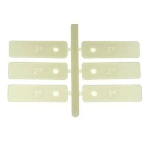 Calço em formato de Cunha para alinhar Motor.