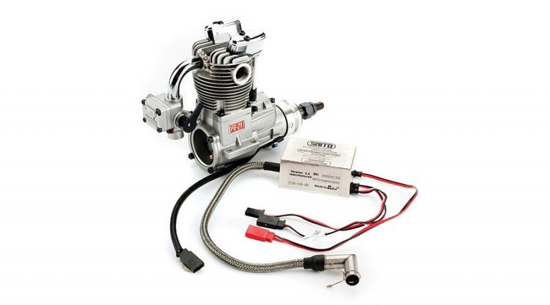 Motor Saito FG-21 20cc 4 Tempos gasolina - Imagem 2