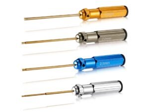 Jogo de Chaves Titanium Nitride 1.5mm/2mm/2.5mm/3.0mm