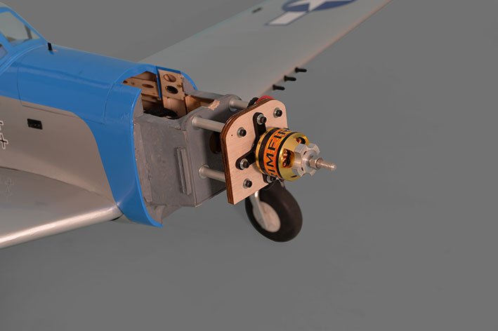 Aeromodelo P51 MUSTANG GP/EP 15-20cc 1:7¼ ARF - Imagem 4