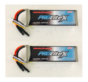 Conjunto de Duas (2) Baterias LiPo Thunderpower ProLite 2800mAh 25C 4S 14.8V