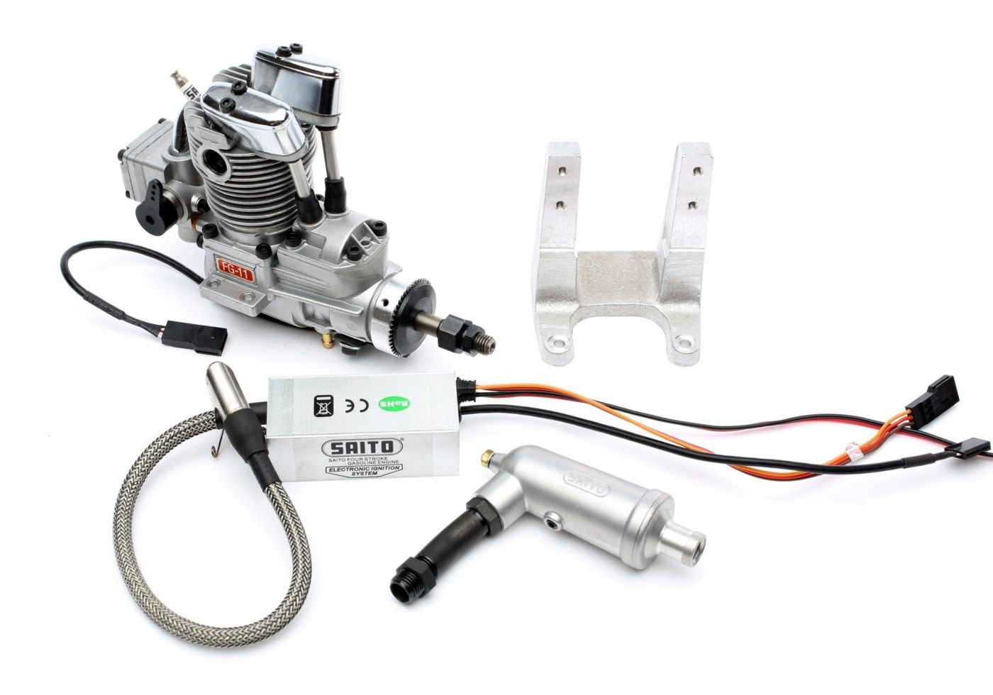 Saito FG-11 11cc 4 Tempos Gasolina - Imagem 2