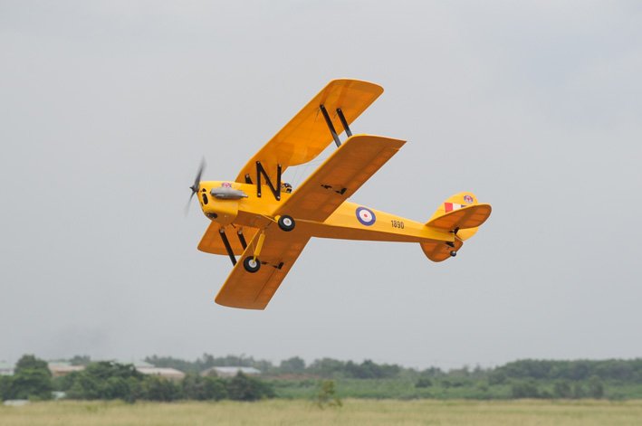 Tiger Moth 46-55 - ARF (elétrico e combustão) - Imagem 7