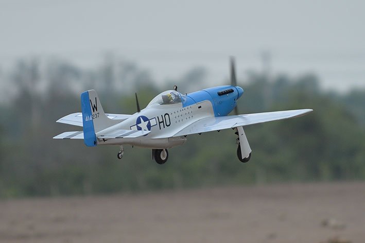 Aeromodelo P51 MUSTANG GP/EP 15-20cc 1:7¼ ARF - Imagem 18
