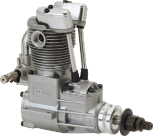 Motor Saito FA-100 4 tempos glow  SAIE100